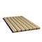 Ekena Millwork AcoustixPro Noise Cancelling Concave Small Slat Wall Panel SWA0625X0500CVAW - alternate 8